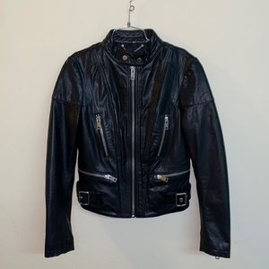 Diesel L-Asper Genuine Leather Jacket